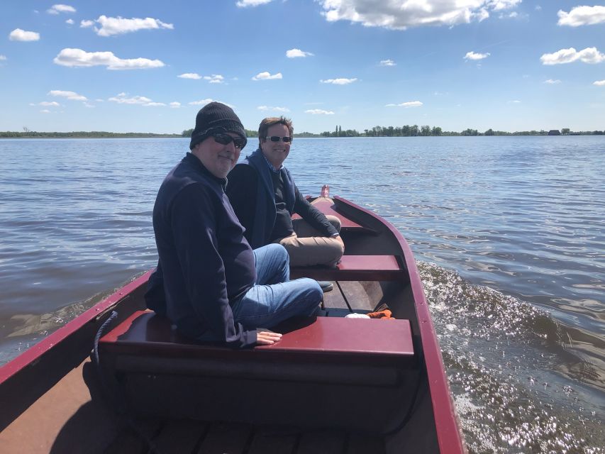 Giethoorm & Exploring the North of The Netherlands Tour - The punter cruise: how to enjoy 1 hour on shallow-water canals