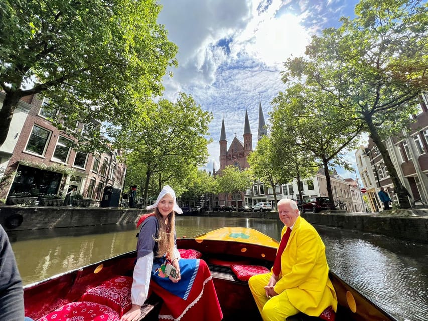Gouda: Open Boat City Canal Cruise - “9 historic Gouda sites” without the walking fatigue