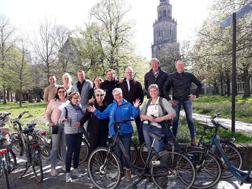 Groningen: City Highlights Bike Tour - Stop-by-stop: from museum time to the Martini Tower and Grote Markt