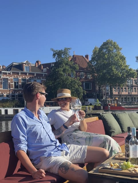 Groningen: Evening Cheese and Wine cruise - Hoge en Lage der Aa, where Groningen’s canal story clicks