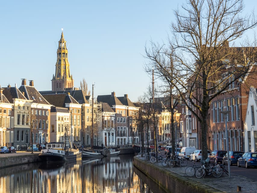Groningen: Walking Tour with Local Guide - The A-church yellow tower and a step back 800 years