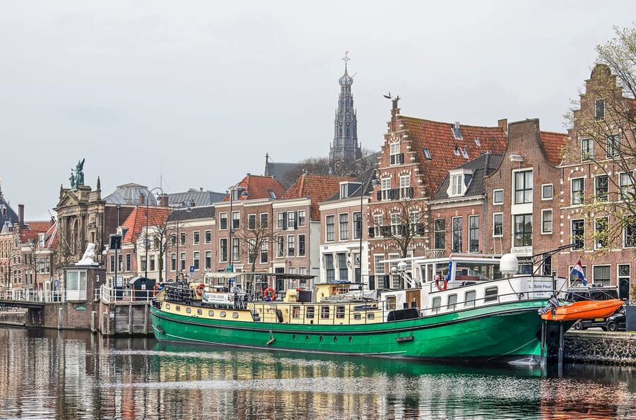 Haarlem Highlights Bike Tour - The Route You Will Ride: Churches, Windmills, Canals, and the City Gate