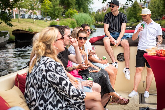 Haarlem Open-Boat Canal Cruise with Live Guide (Electric Boat) - The One-Stop Route: City Canals and the Spaarne River Loop