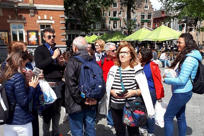 Historical tour of Amsterdam with Italian guide - Leidseplein, the university area, Hard Rock Café, and the city’s social beat