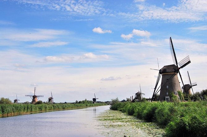 Kinderdijk, The Hague, Mauritshuis Private Tour from Amsterdam - The Hague by minivan: Peace Palace, ICC, and ICJ photo and context stops