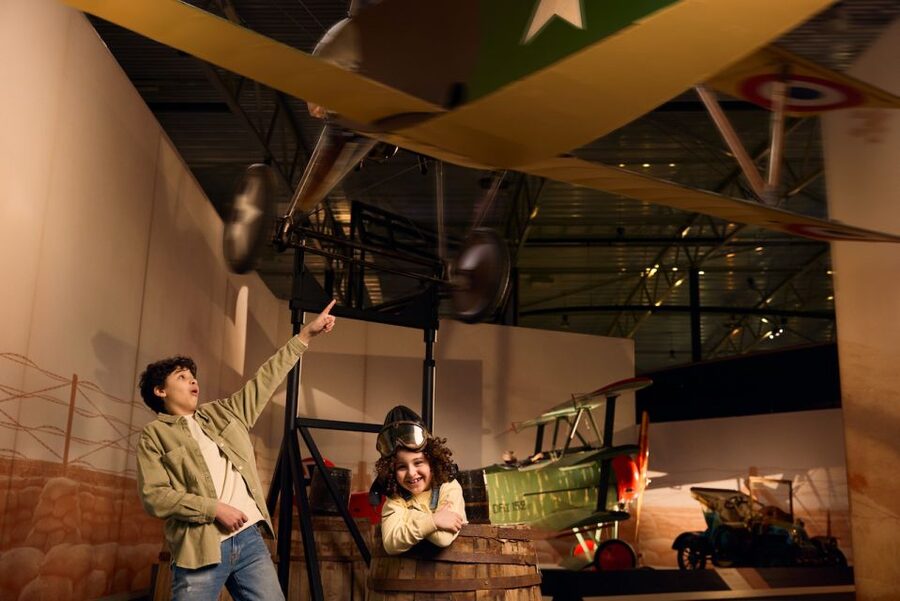 Lelystad: Aviodrome Aviation Museum Entry Ticket - Skymania 4D film, the finish that brings it all together