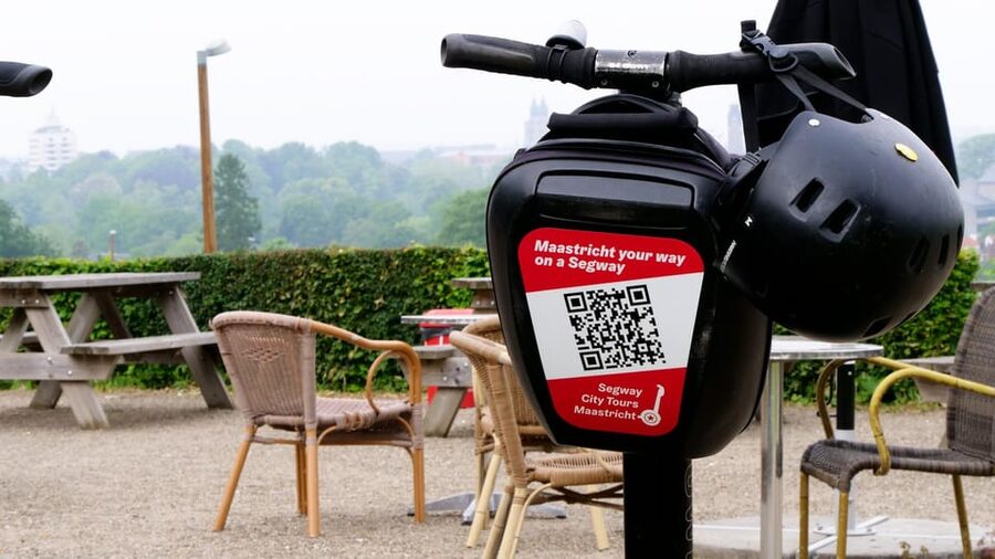 Maastricht: Segway City Tours - The first 10 minutes: helmets, practice, and getting your balance right