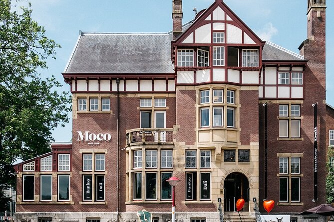Moco Museum Amsterdam Admission Ticket with Banksy and more - Villa Alsberg and the Museumplein advantage