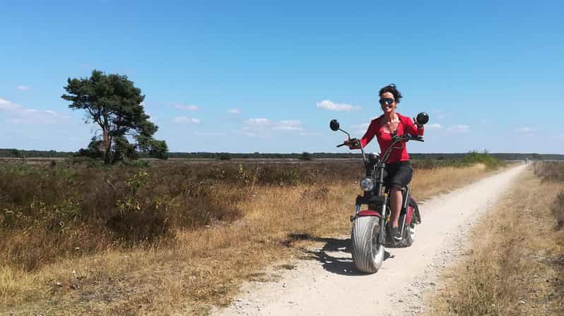 Otterlo: E-chopper rental - Practical riding tips so your first hour feels easy