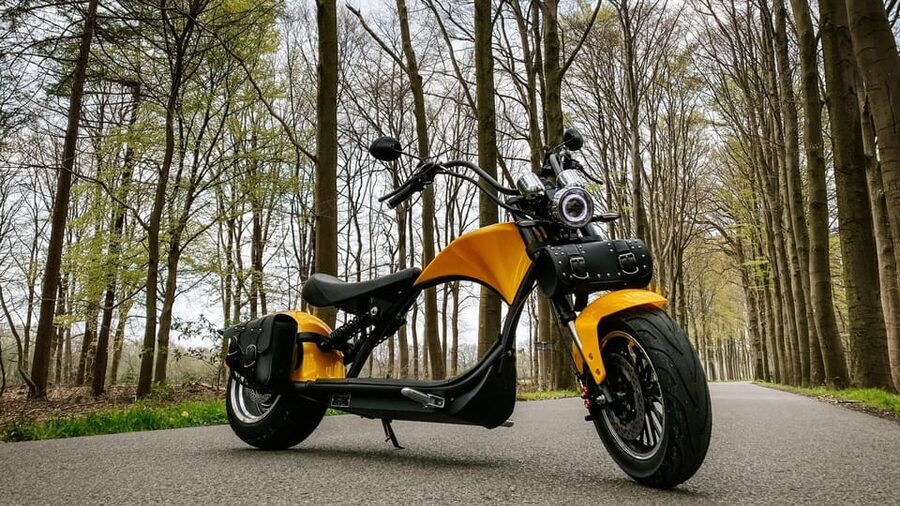 Otterlo: E-chopper rental - The route is the product: how the app keeps you on track