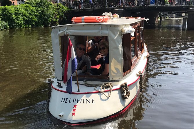 Private canal cruise on small historic boat - Rembrandt Corner and the Dancing Houses: Art Stories You Can Spot in Real Time