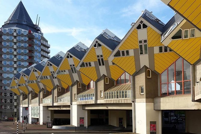 Private Day Tour: Rotterdam, Delft & The Hague From Amsterdam - Cube Houses at Kijk-Kubus, where the weird design becomes real