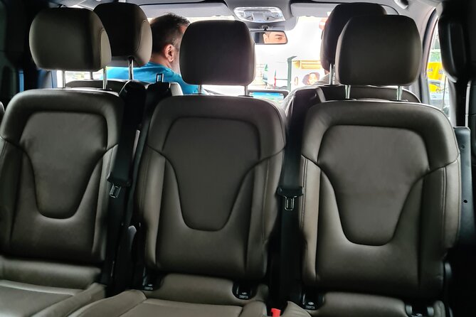 Private Minivan Transfer from Rotterdam - Inside the minivan: luggage space and comfort for up to 8