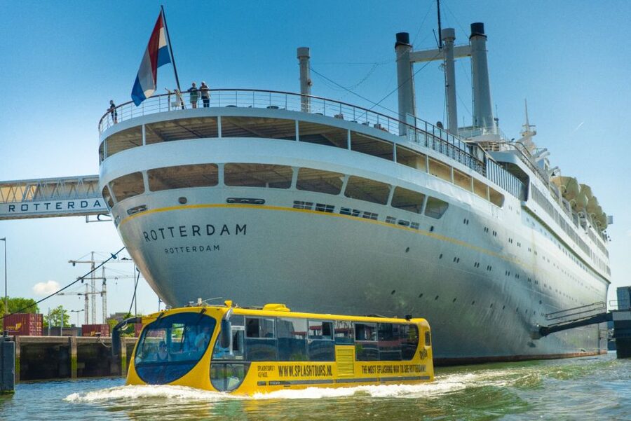Rotterdam: 1-Hour Sightseeing Splash Tour - An amphibious bus that makes Rotterdam feel bigger in one hour