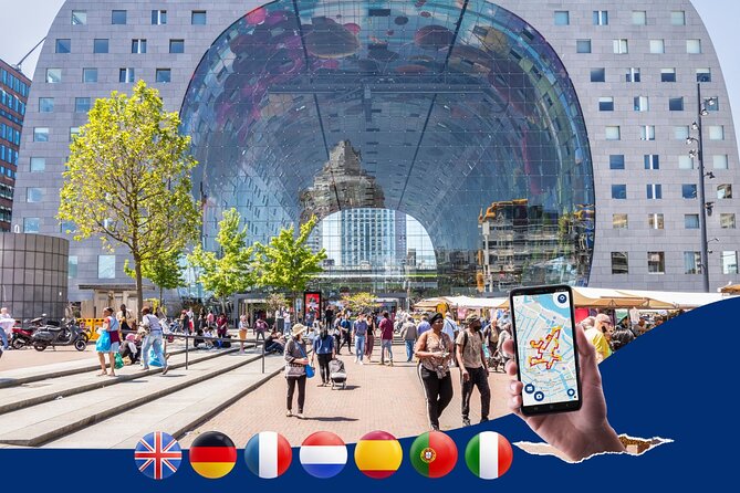 Rotterdam: City Walk Audio Guide in 7 Languages on your Phone - Starting at Grotekerkplein, Getting Oriented Fast