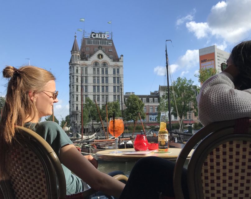 Rotterdam: De Rotterdam, Cube Houses, Watertaxi and Markthal - Old Harbor Walk and Het Witte Huis Rooftop: Your 360-degree Reward