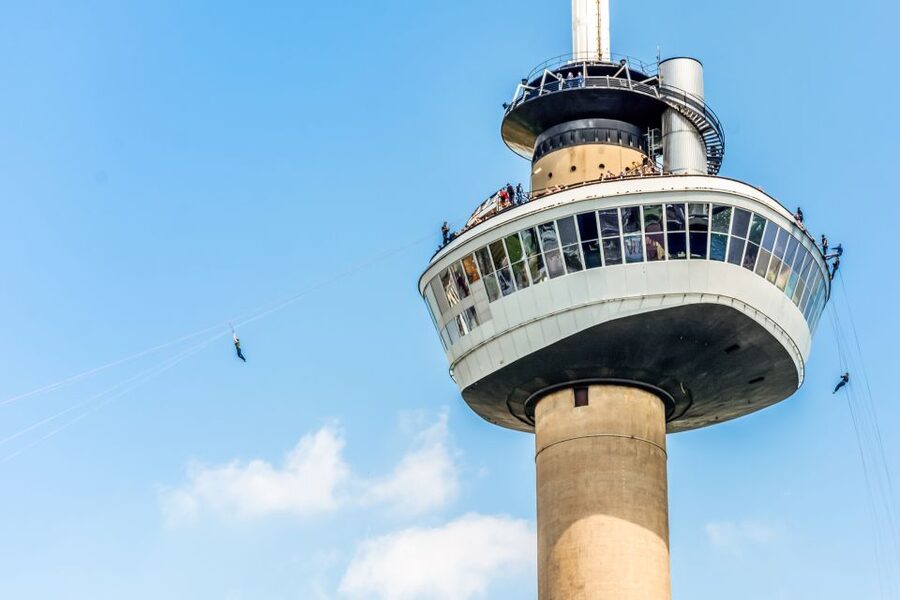 Rotterdam: Euromast Lookout Tower Ticket - What You’ll Do in About 45 Minutes: Deck, Views, and Optional Euroscoop