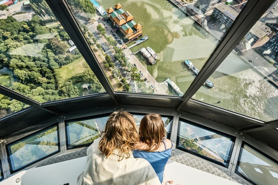 Rotterdam: Euromast Lookout Tower Ticket - Brasserie at 300 Feet and the Coffee Corner Stop You’ll Actually Want