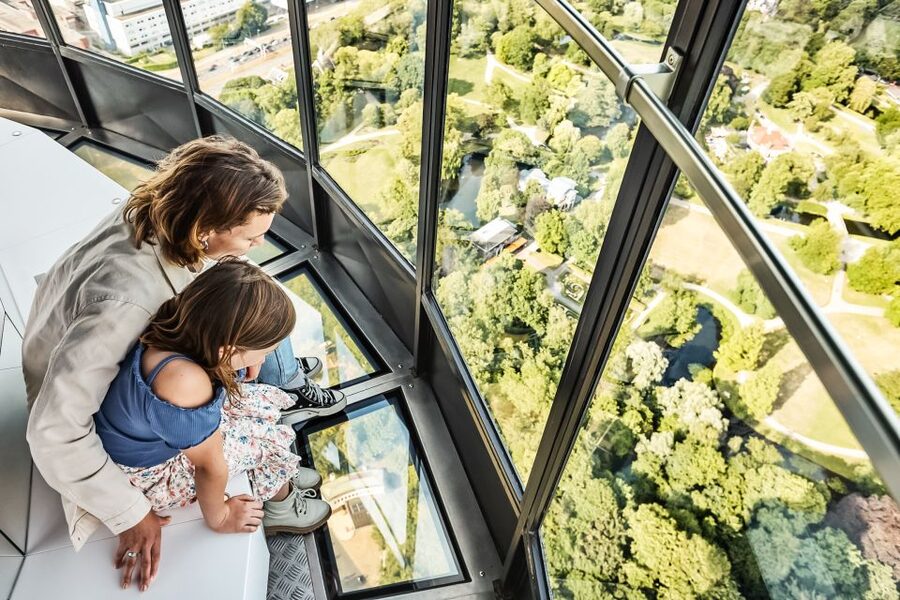 Rotterdam: Euromast Lookout Tower Ticket - Magnacity App, Photo Moments, and the “I Can See That” Distance