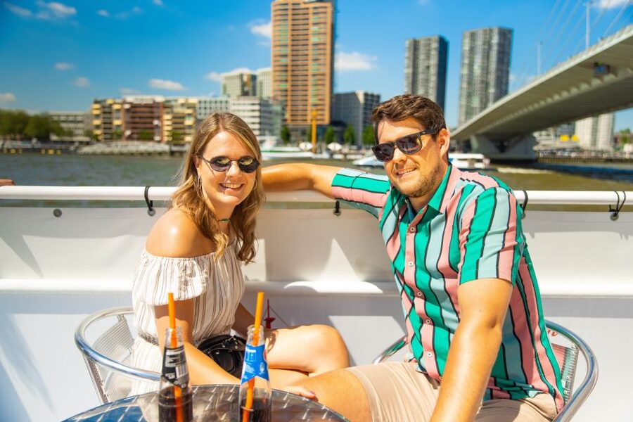 Rotterdam: Harbor Cruise with Live Guide - Where the cruise starts, and how 75 minutes feels on the water