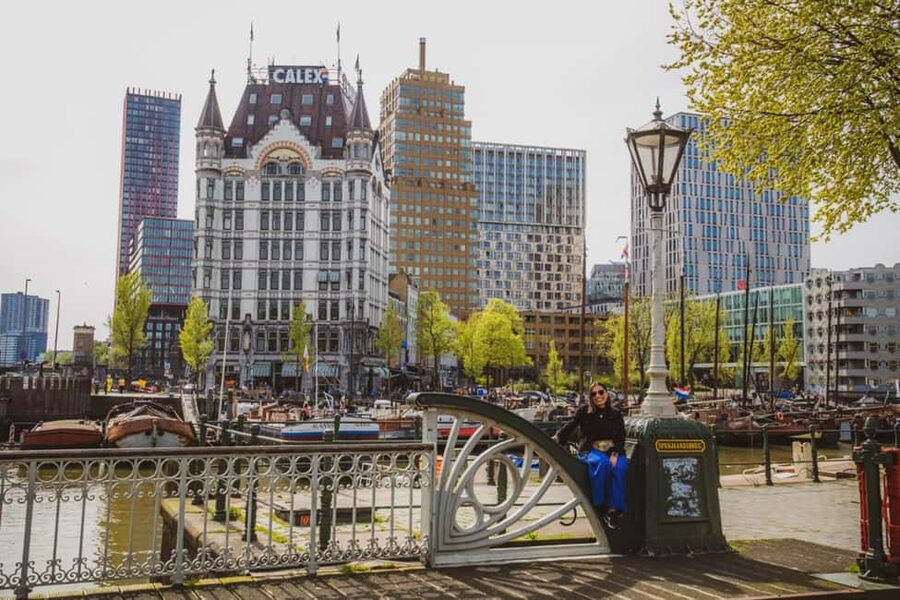 Rotterdam: Highlights & Gems Walking Tour with Dutch Local - Erasmusbrug, Maritime District, and Oude Haven: rebuilding you can see