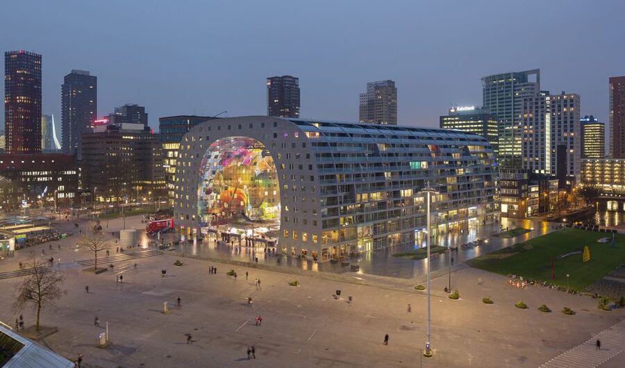 Rotterdam: Markthal Tour, Meet & Taste, and Het Witte Huis - Viewpoint Finish at Het Witte Huis: 360 Degrees and Smart Photo Timing