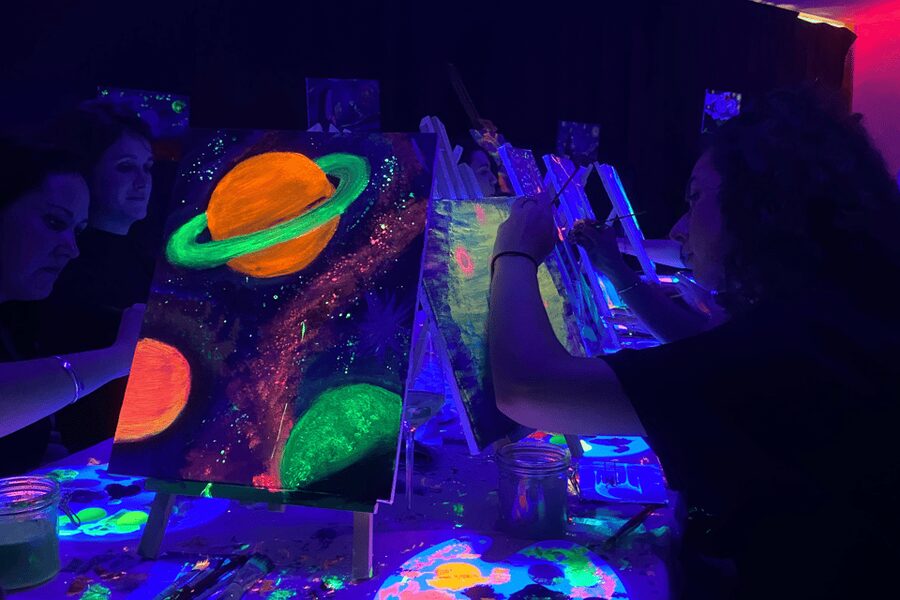 Rotterdam: Paint and Sip in the Dark at Rembrandt van Wine - Price and Value in Rotterdam: Is $61 Worth It?