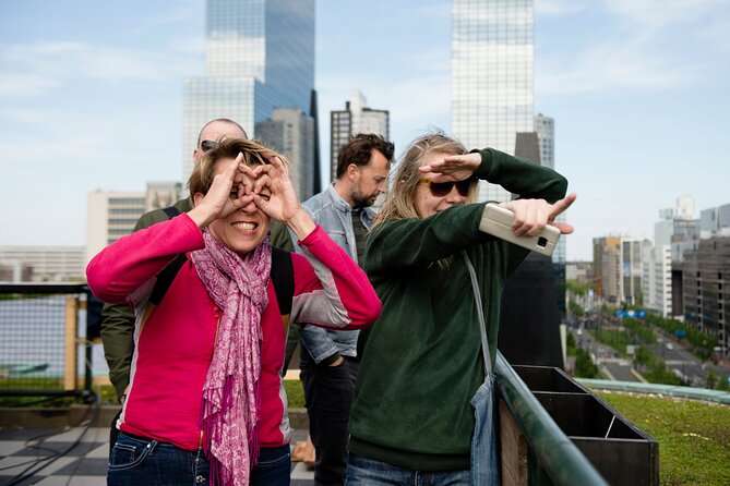 Rotterdam Rooftop tour - DakAkker Rooftop Garden: Chickens, Produce, and a Winning View