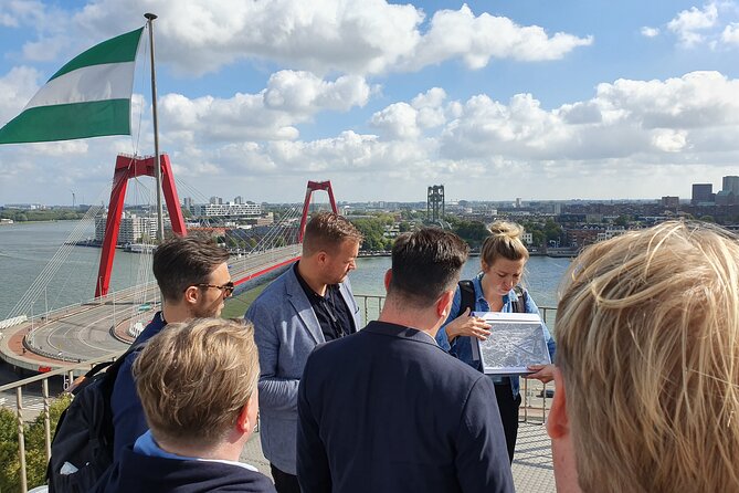 Rotterdam Rooftop tour - From Rotterdam Centraal to Rooftop History at Stop 1
