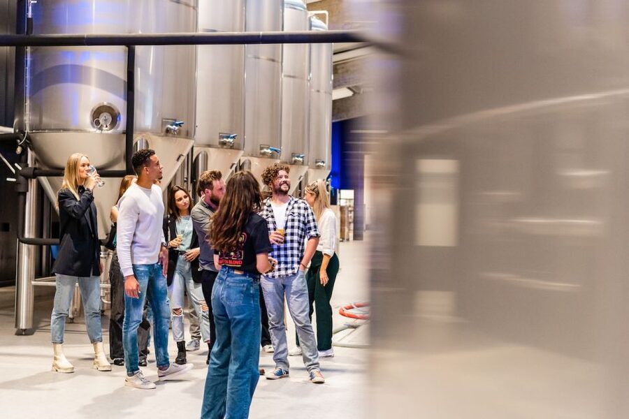 Rotterdam: Stadshaven Brewery Tour with Beer Tastings - Stadshaven Brewery in a restored fruit warehouse