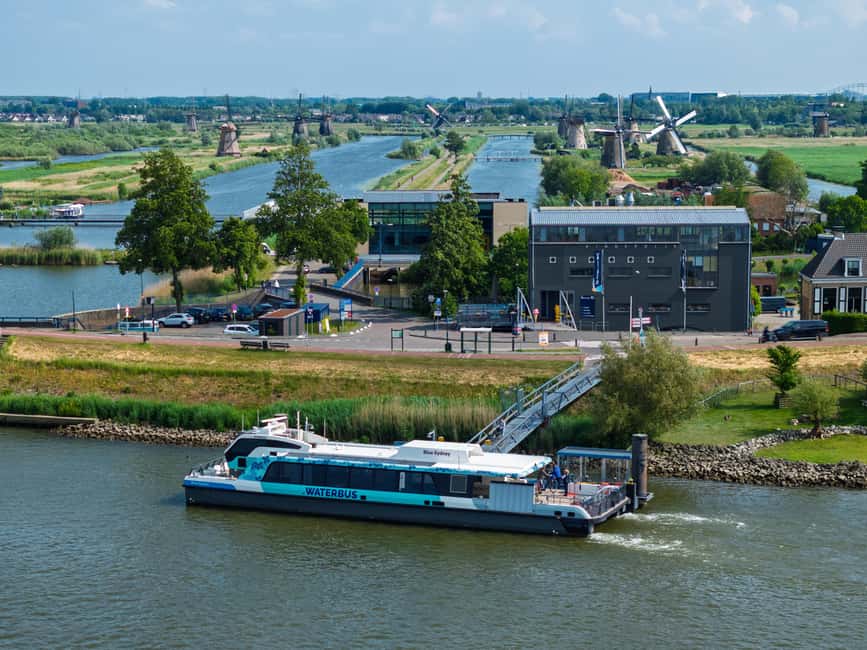 Rotterdam: Waterbus Ticket to Dordrecht and/or Kinderdijk - Key Things to Know Before You Go