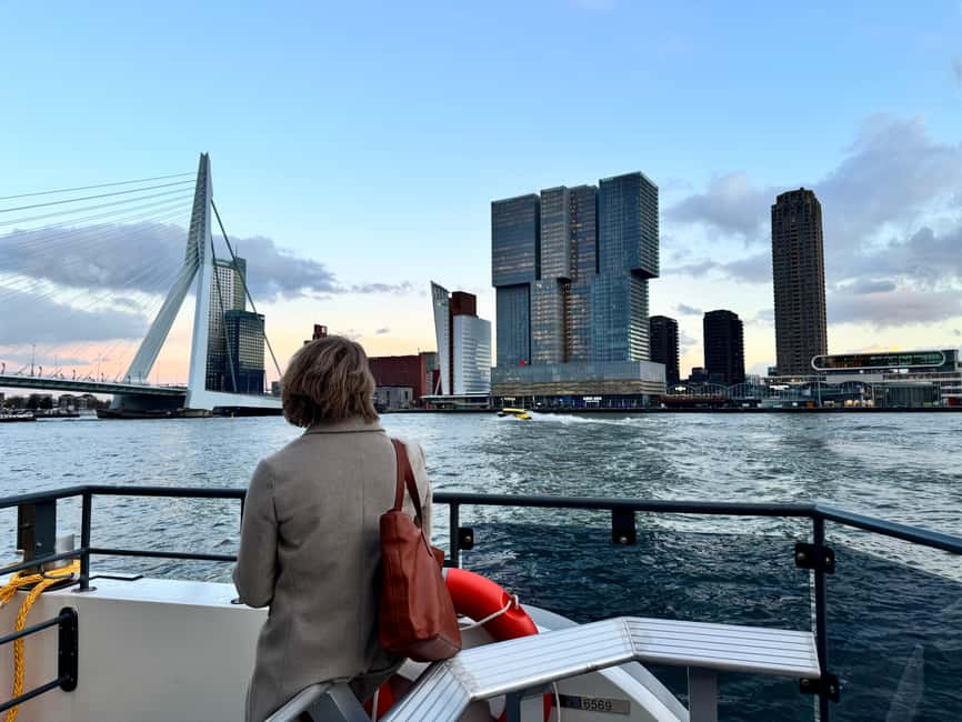 Rotterdam: Waterbus Ticket to Dordrecht and/or Kinderdijk - Dordrecht Old Town: Canals, Terraces, and a Calmer City Day