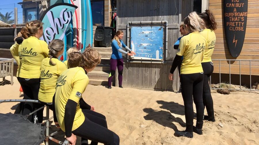 Scheveningen Full-day Surfing lessons with Lunch - Your second round: practice time where you own the wave