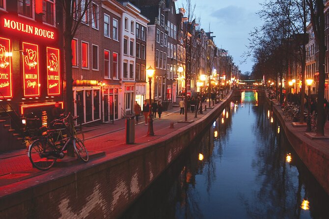 Self-Guided Audio Tour of The Red Light District - Madame Tussauds Amsterdam near Dam Square, a surprising breather