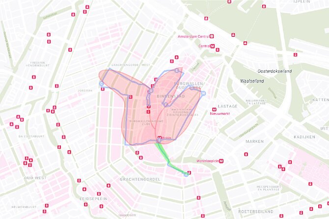 Self Guided City Tour in Amsterdam - Amsterdam Tulip - Trivia points and audio/video: why this doesn’t feel like a boring lecture