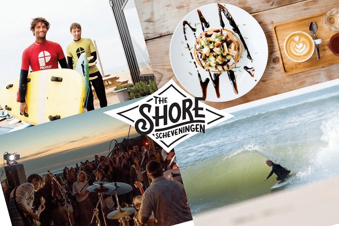 Surfing at The Shore in The Hague - Scheveningen shore surfing, right where The Hague goes to play
