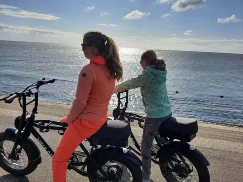 Texel: Electric Fatbike Rental with Map - Speed and helmet rule on bike paths