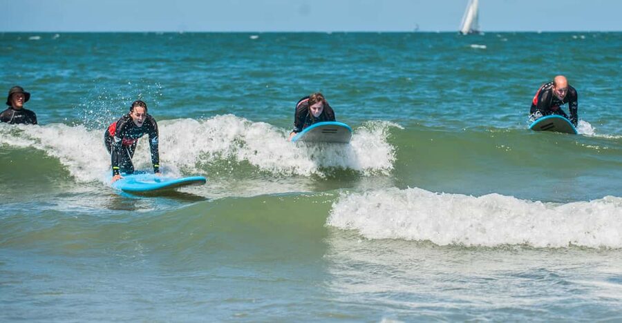 The Hague: Beginner's Surf Lesson - Where the lesson starts: Strandweg 3, Scheveningen