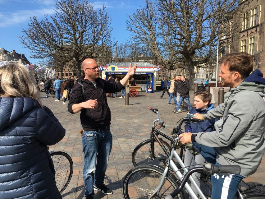 The Hague: Highlights Bike Tour - Mauritshuis area: art meets the neighborhood it lives in