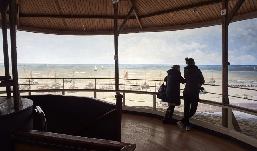 The Hague: Panorama Mesdag Museum Entry Ticket - Scheveningen in 1881, sea air, dunes, and a changing coastline
