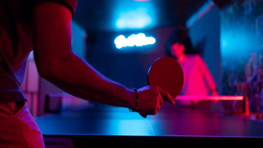 The Hague: Ping Pong Table Rental at a Secret Ping Pong Bar - What the 1-hour private room setup is really like