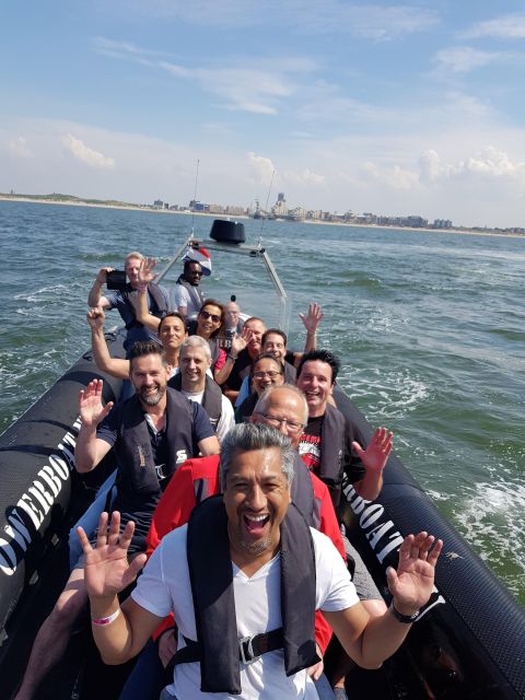 The Hague: Powerboat Tour Scheveningen - From Harbor Calm to Open-Water Speed