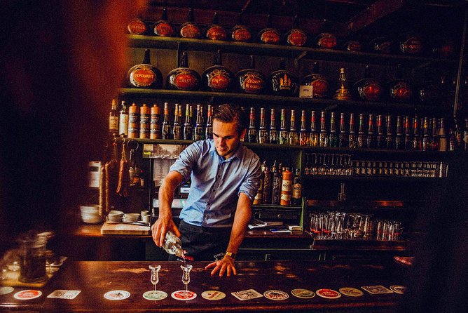 The Ultimate Craft Beer Adventure in Amsterdam! - De Drie Fleschjes: jenever tasting in a house with local stories