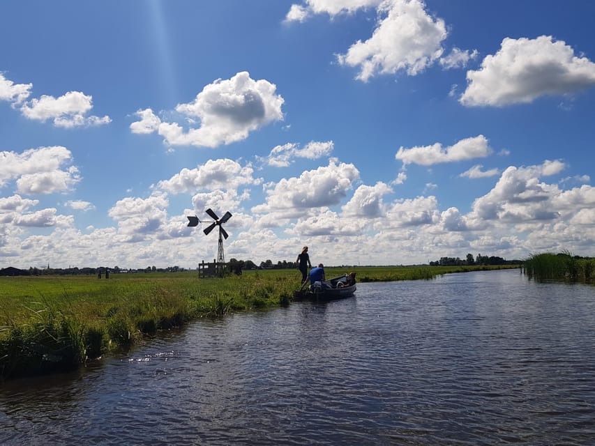 Whisperboat rental in beautiful area close to Amsterdam - Monnickendam and the Tea Garden Stop Idea