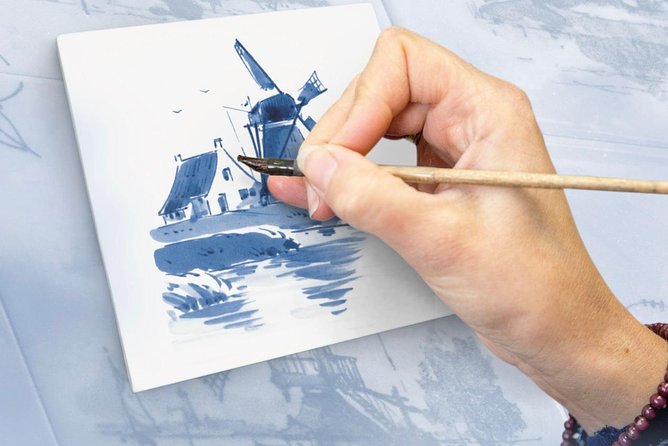Workshop 'Paint your own Delft Blue Tile!' - Coffee, Tea, and the Delft Blue Story You’ll Actually Remember