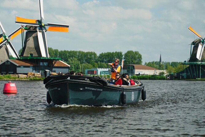 Zaanse Schans Windmill Cruise - UNESCO Windmills With Live Guide - Chocolate Factory, Tea House, and Other Stops You Actually Notice