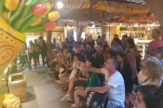 Zaanse Schans windmill tour with Italian guide - Kooijman Souvenirs & Clogs Workshop: How Wooden Shoes Get Made