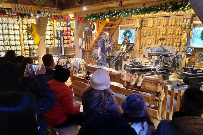 Zaanse Schans Windmills, Clogs and Dutch Cheese Small-Group Tour from Amsterdam - Kooijman Souvenirs & Clogs Wooden Shoe Workshop and Live Clog Making